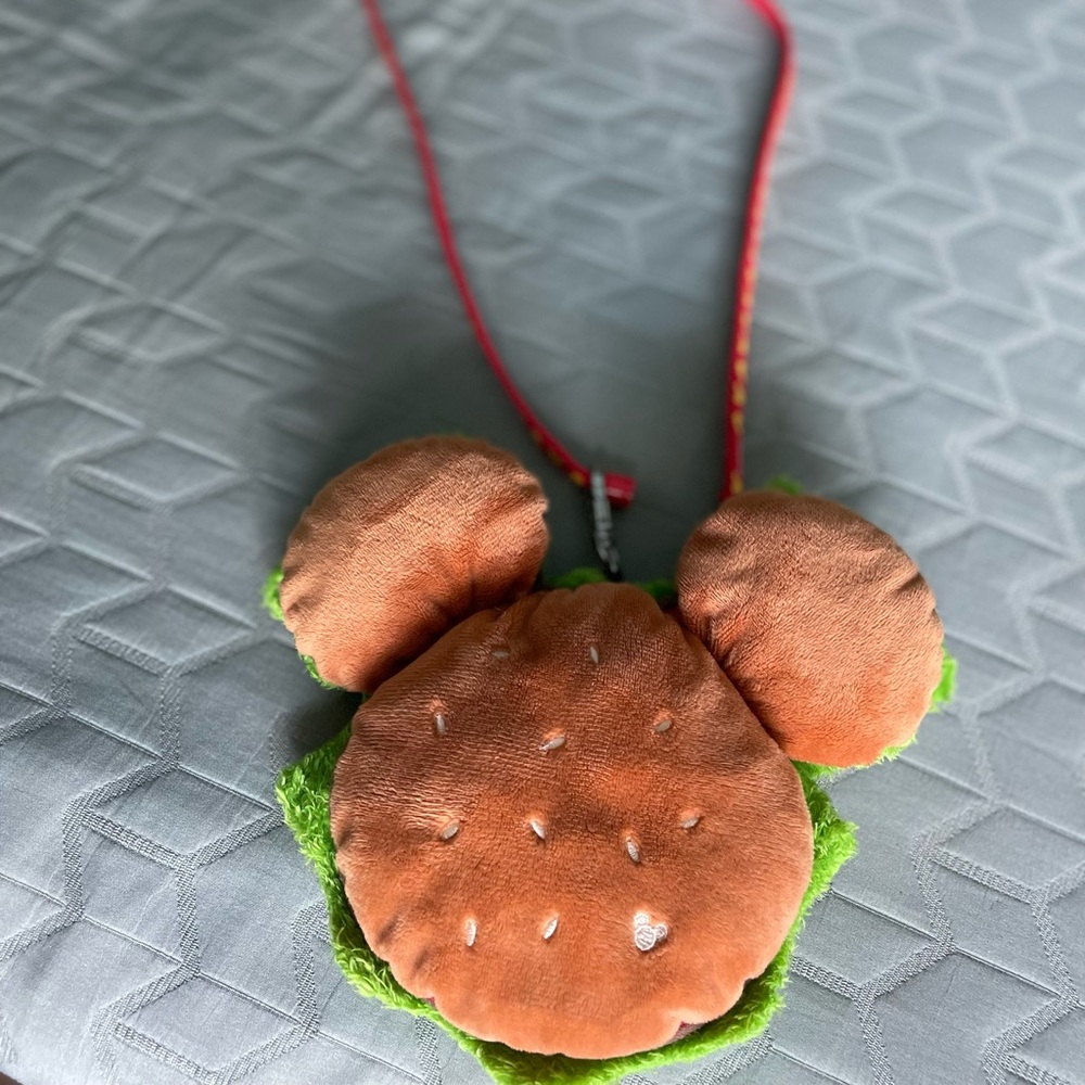 Tokyo Disney hamburger purse